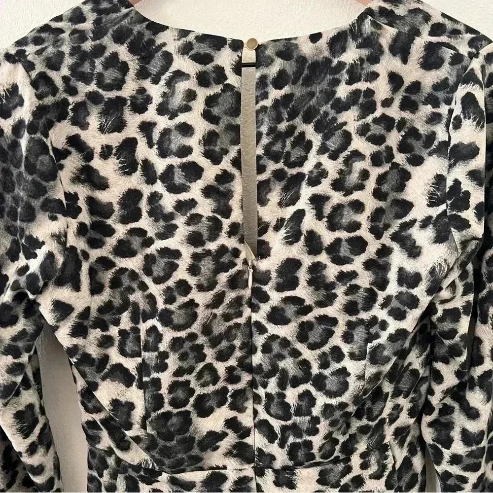 Easel Leopard Print Romper - image 6